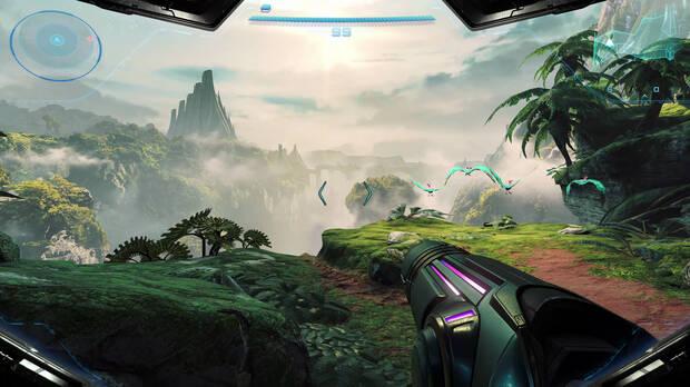 Metroid Prime 4: Beyond puede llegar a ofrecer momentos visualmente impactantes.