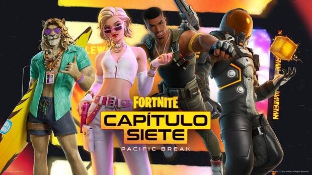 Fortnite - Captulo 7, Temporada 1; segunda parte de los personajes  de la T1, Captulo 7
