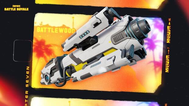 Fortnite Battle Royale - Armas del Captulo 7, Temporada 1; Can de arco voltaico