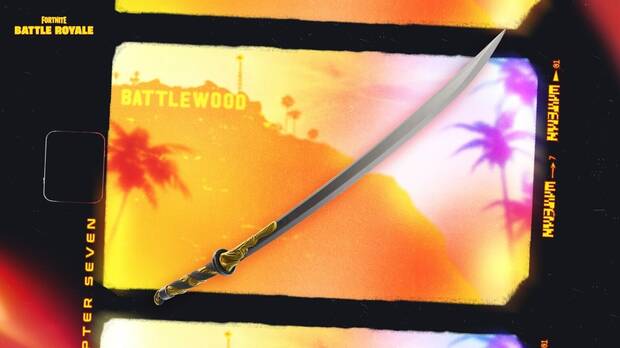 Fortnite Battle Royale - Armas del Captulo 7, Temporada 1; Espada de juramento proscrito