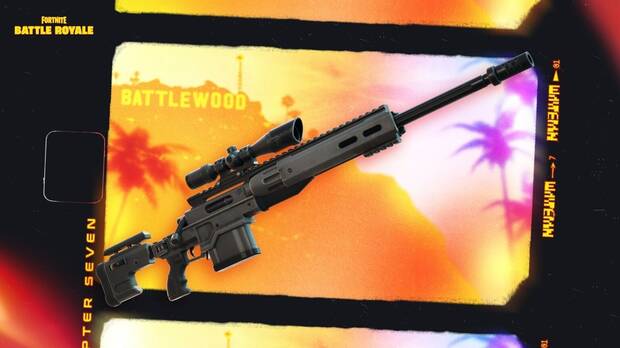 Fortnite Battle Royale - Armas del Captulo 7, Temporada 1; Fusil de tirador vengativo