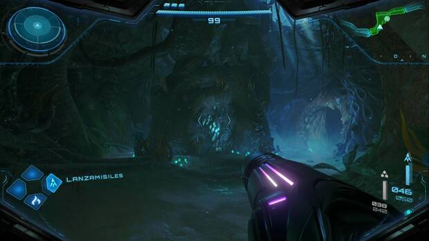 Metroid Prime 4: Beyond - Espesura Iracunda (II), formación inflamable en la guarida de los isópodos