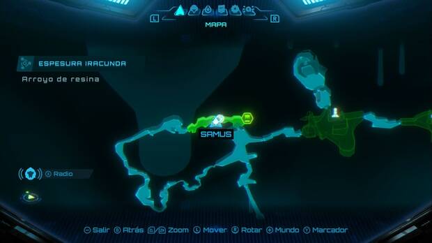 Metroid Prime 4: Beyond - Espesura Iracunda (II), zona del Arroyo de resina