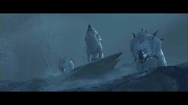 Metroid Prime 4: Beyond - Cinturón Glacial, Lobo de las nieves en la Superficie