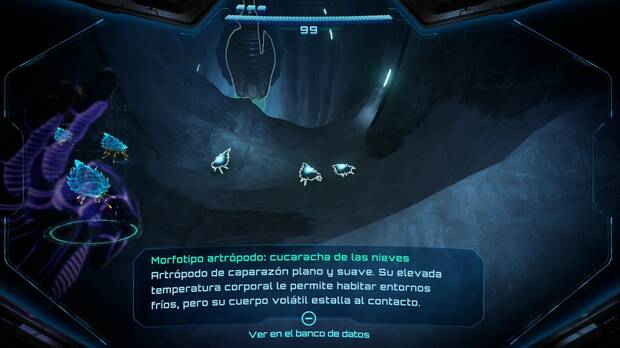 Metroid Prime 4: Beyond - Cinturón Glacial, Cucaracha de las nieves en uno de los túneles