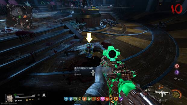 Call of Duty: Black Ops 7 Zombis - Conseguir el equipo táctico Juguete brillante matando a O.S.C.A.R.