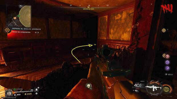 Call of Duty: Black Ops 7 Zombis - Ojos brillantes del zombi aliado en Astra Malorum