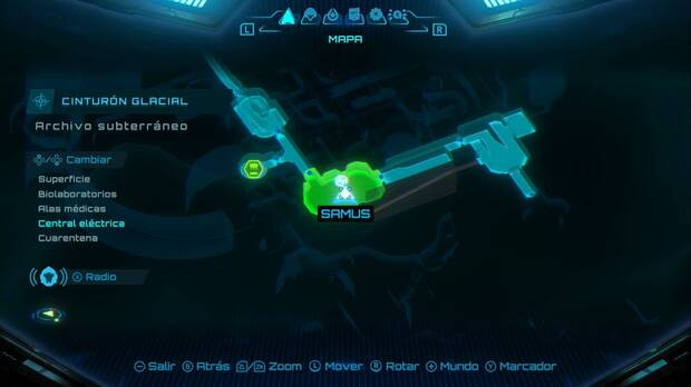 Metroid Prime 4: Beyond - Cintur�n Glacial, ubicaci�n del Archivo subterr�neo