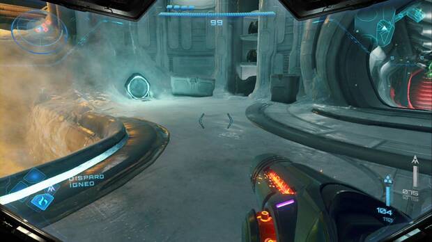Metroid Prime 4: Beyond - Cintur�n Glacial, conducto para morfosfera por el que salir del dep�sito