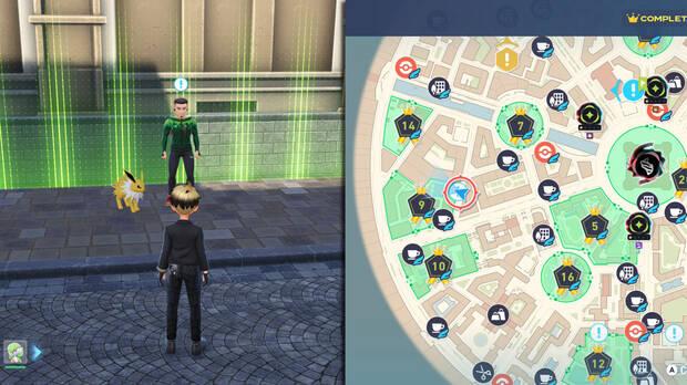 Leyendas Pokémon Z-A DLC Megadimensión - Misión secundaria Un Jolteon muy activo