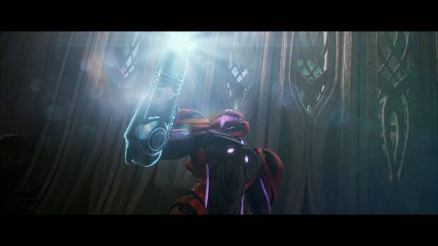 Metroid Prime 4: Beyond - Secuencia en la que Samus activa el disparo gélido en la Espesura Iracunda