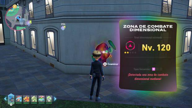 Leyendas Pokémon Z-A DLC Megadimensión - Rangos de estrellas de las zonas Dimensionales