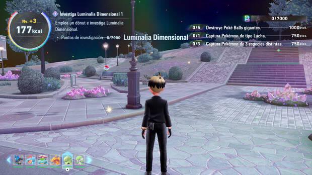 Leyendas Pokémon Z-A DLC Megadimensión - Conseguir puntos de investigación en las zonas Dimensionales