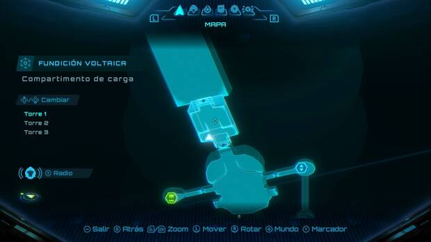 Metroid Prime 4: Beyond - Fundición Voltaica (II), ubicación del Compartimento de carga