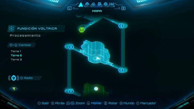 Metroid Prime 4: Beyond - Fundición Voltaica (II), ubicación de la sala de Procesamiento