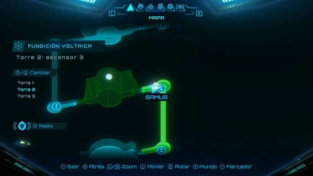 Metroid Prime 4: Beyond - Fundición Voltaica (II), ubicación de la Torre 2: ascensor 3