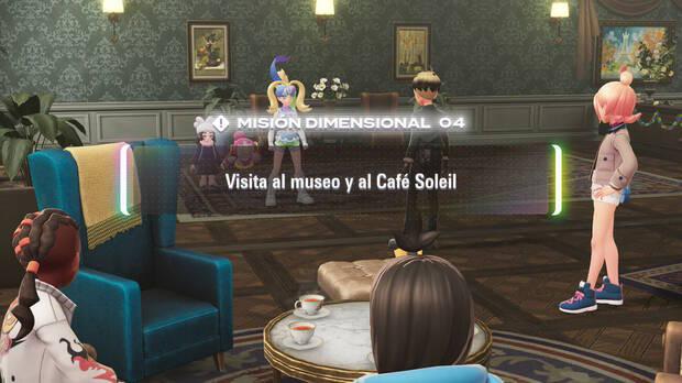Leyendas Pokémon Z-A DLC Megadimensión - Misión dimensional Visita al museo y al Café Soleil