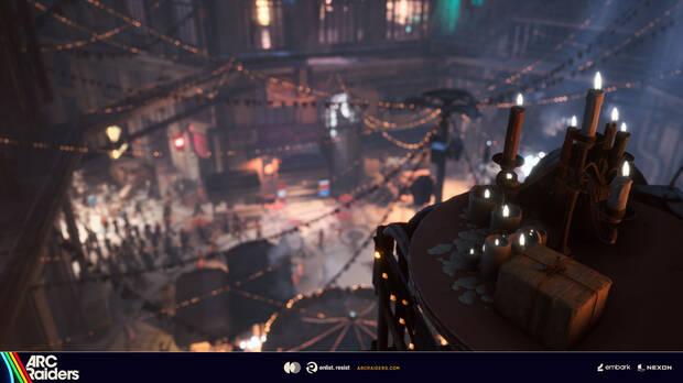 ARC Raiders - Imagen promocional del evento del Candleberry Banquet Project, uno de los eventos navide�os