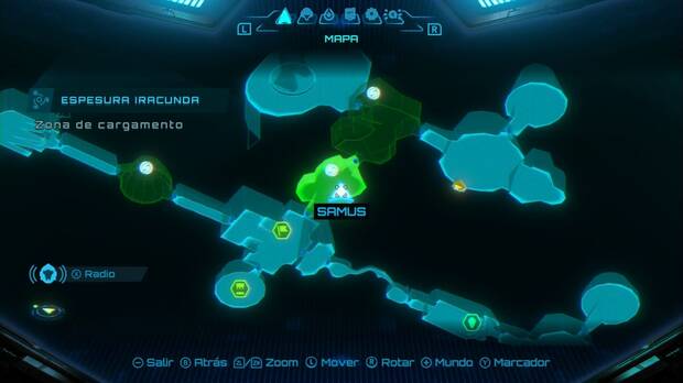 Metroid Prime 4: Beyond - Fundición Voltaica (III), ubicación de la Zona de cargamento, donde se puede desbloquear una expansión elemental