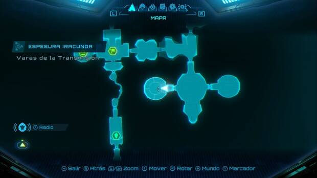 Metroid Prime 4: Beyond - Fundición Voltaica (III), ubicación de la sala Varas de la Transmisión