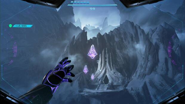 Metroid Prime 4: Beyond - Cinturón Glacial (II), abismo pasada la zona del cristal templado