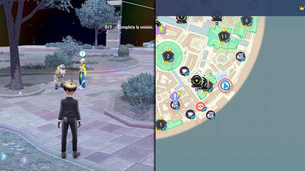 Leyendas Pokémon Z-A DLC Megadimensión - Misión secundaria Combate dimensional Electribu Dinamo