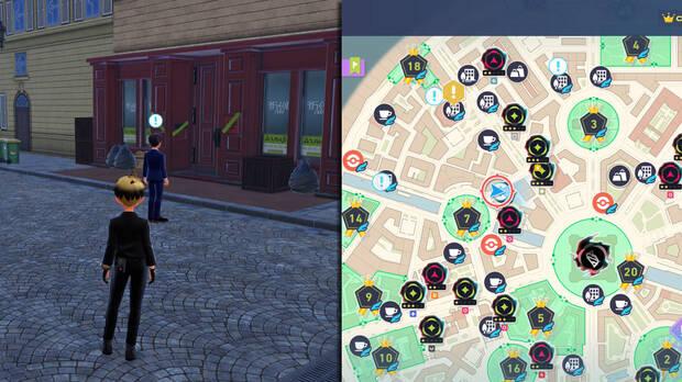 Leyendas Pokémon Z-A DLC Megadimensión - Misión secundaria Café y aromas de antańo