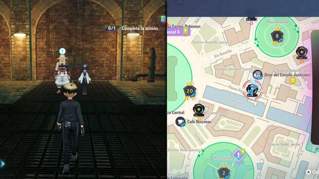 Leyendas Pokémon Z-A DLC Megadimensión - Misión secundaria Combate dimensional Círculo Justiciero