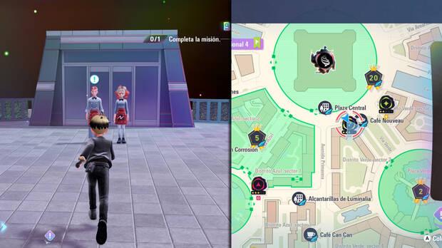 Leyendas Pokémon Z-A DLC Megadimensión - Misión secundaria Combate dimensional Team Flare Nouveau