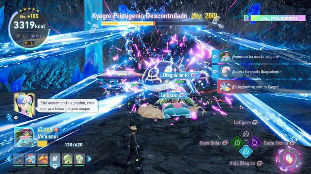 Leyendas Pokémon Z-A DLC Megadimensión - Cómo derrotar a Kyogre Primigenio