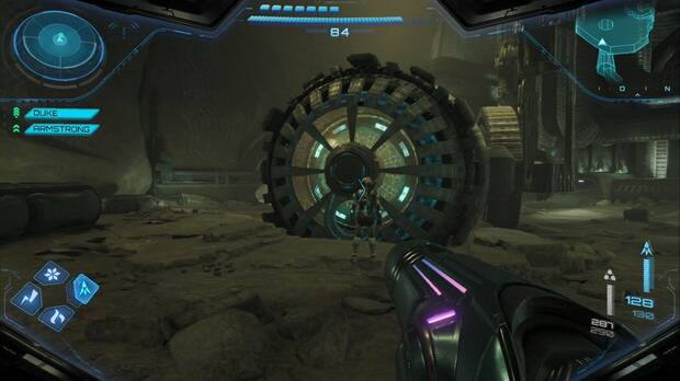 Metroid Prime 4: Beyond - Minas Colosales, zona trasera del taladro gigante