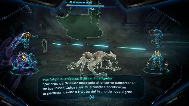 Metroid Prime 4: Beyond - Minas Colosales, Griever hostigador en las Minas Colosales