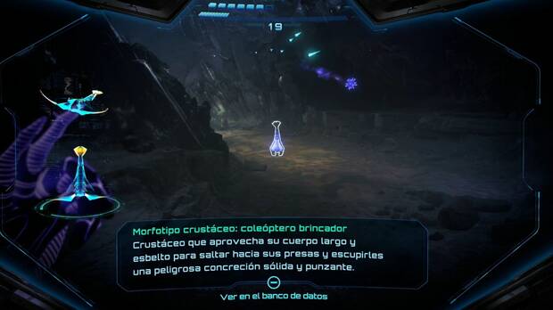 Metroid Prime 4: Beyond - Minas Colosales, Cole�ptero brincador en los t�neles de las Minas Colosales
