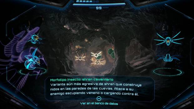 Metroid Prime 4: Beyond - Minas Colosales, Shrnen cavernarios en la entrada del Nivel 2