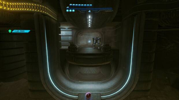 Metroid Prime 4: Beyond - Minas Colosales, zona por la que subir con la aracnosfera hasta el supermisil