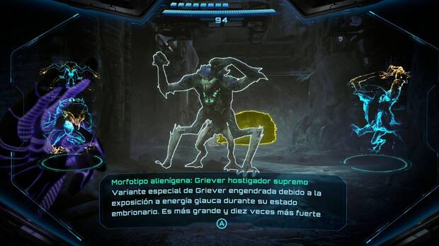 Metoid Prime 4: Beyond - Minas Colosales, Griever hostigador supremo