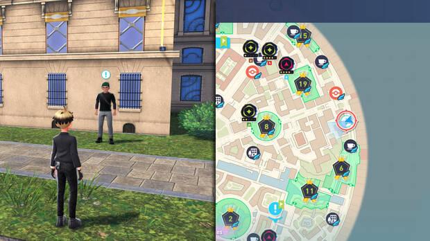 Leyendas Pokémon Z-A DLC Megadimensión - Ubicación de la misión secundaria 192 La sombra silenciosa para capturar a Marshadow