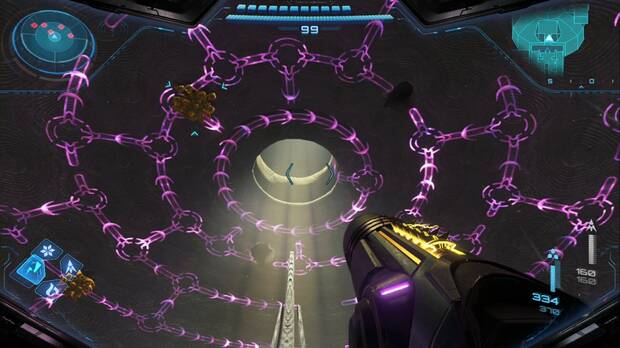 Metroid Prime 4: Beyond - Valle de Sol, zona de salida del Santuario del laberinto cadente