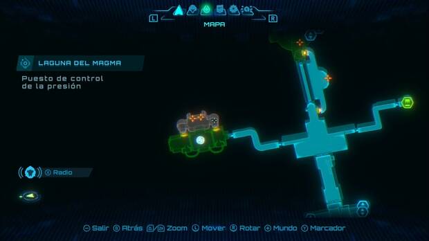 Metroid Prime 4: Beyond - Laguna del Magma, ubicaci�n del Puesto de control de la presi�n