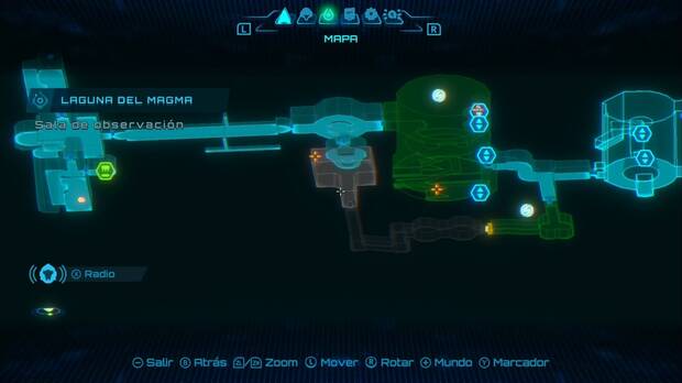 Metroid Prime 4: Beyond - Laguna del Magma, ubicaci�n de la Sala de observaci�n
