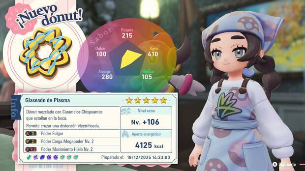 Leyendas Pok�mon Z-A DLC Megadimensi�n - C�mo crear el d�nut Glaseado de Plasma para capturar a Zeraora