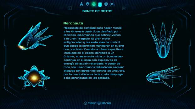 Metroid Prime 4: Beyond - Banco de datos, Aeronauta