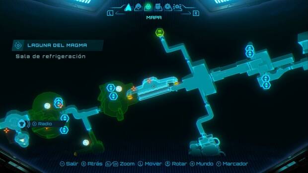 Metroid Prime 4: Beyond - Laguna del Magma, ubicaci�n de la Sala de refrigeraci�n