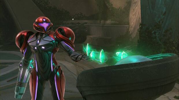 Metroid Prime 4: Beyond - Cristales de energ�a, Samus consigue cristales de energ�a glauca