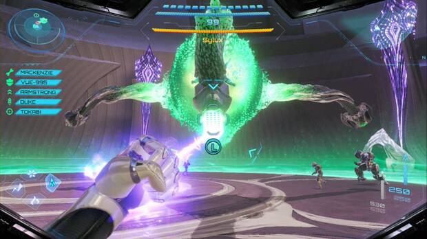 Metroid Prime 4: Beyond - Asalto a la Cronotorre, tent�culos de Sylux vulnerables al psicolazo