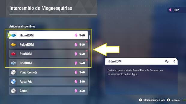 Leyendas Pok�mon Z-A DLC Megadimensi�n - Comprar los cuatro cartuchos de Genesect