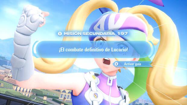 Leyendas Pok�mon Z-A - Conseguir la Megrapiedra Lucarita Z como recompensa en la misi�n secundaria 197