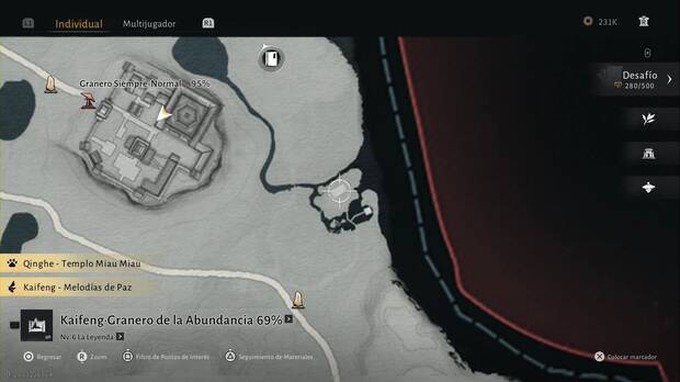 Where Winds Meet - Fragmentos de Oleada Oscura en Kaifeng, ubicacin de la casa de Zhang E