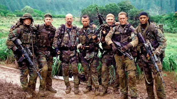 Bruce Willis en Lgrimas del sol