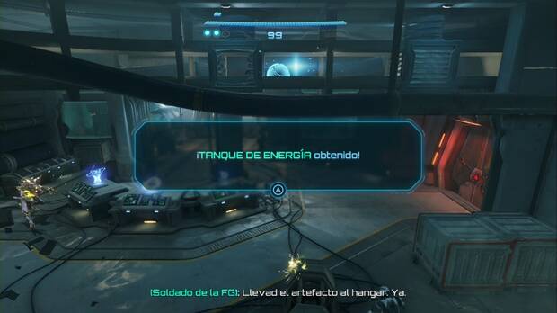 Metroid Prime 4: Beyond - Tanques de energa, Tanque de energa en el Centro de investigacin TAU